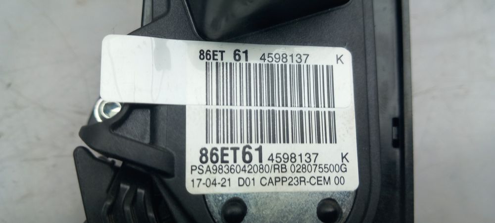 Pedal do acelerador PEUGEOT 508 II