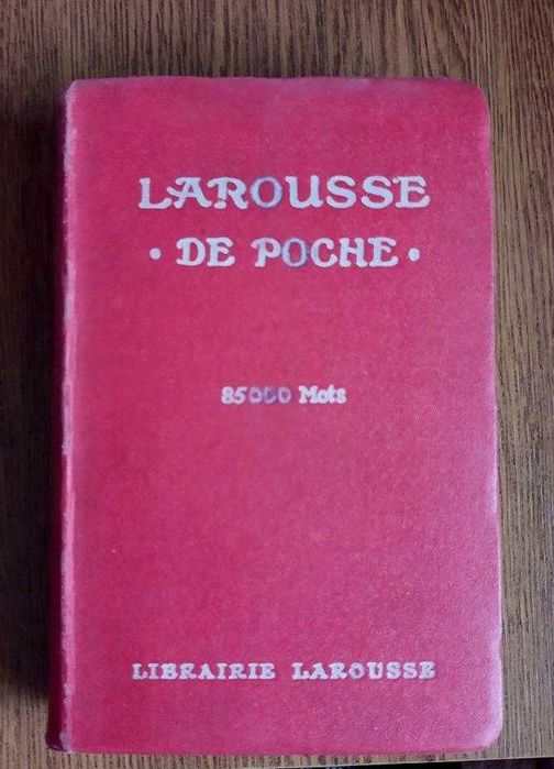 Encyklopedia francuska kieszonkowa L. Larousse "De Poche" Paris 1924r.
