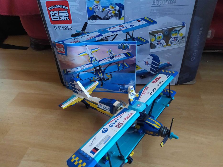 Конструктор Enlighten Brick 1125 "Биплан" 328 деталей