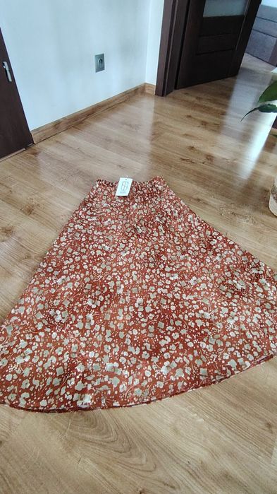 Spódnica JUSI wear Ginger karmel hiszpańska wiskoza r. S