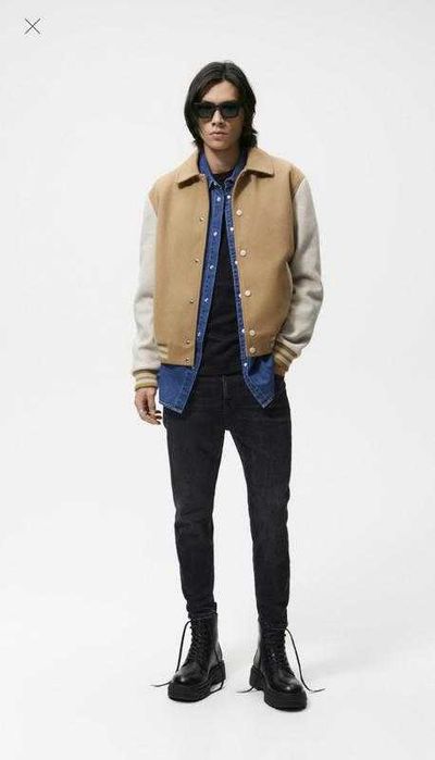 Zara skinny cropped джинси скінні на підлітка 38 eu