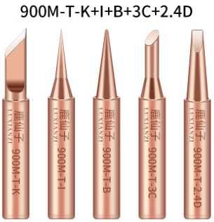 Жало для паяльника 900M Luxianzi и JY/Припой KAINA/Вост. паста/Пинцет