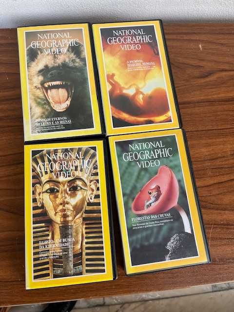 Cassetes VHS National Geographic