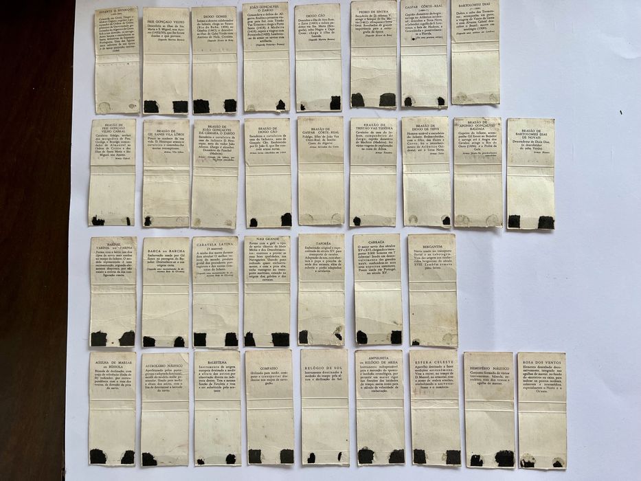 Coleção 33 capas de fósforos do V Centenário dos Descobrimentos Portugueses (33 Capas de Fósforos)