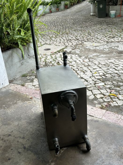 Deposito em inox NOVO