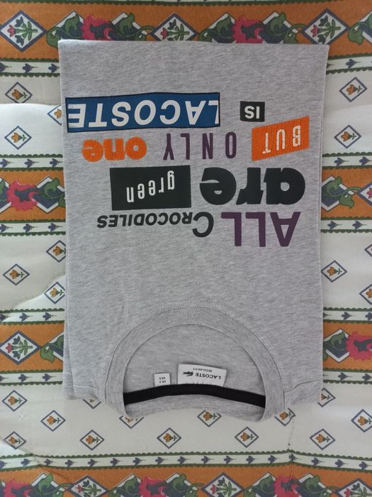 T-shirt homem Lacoste, tam S