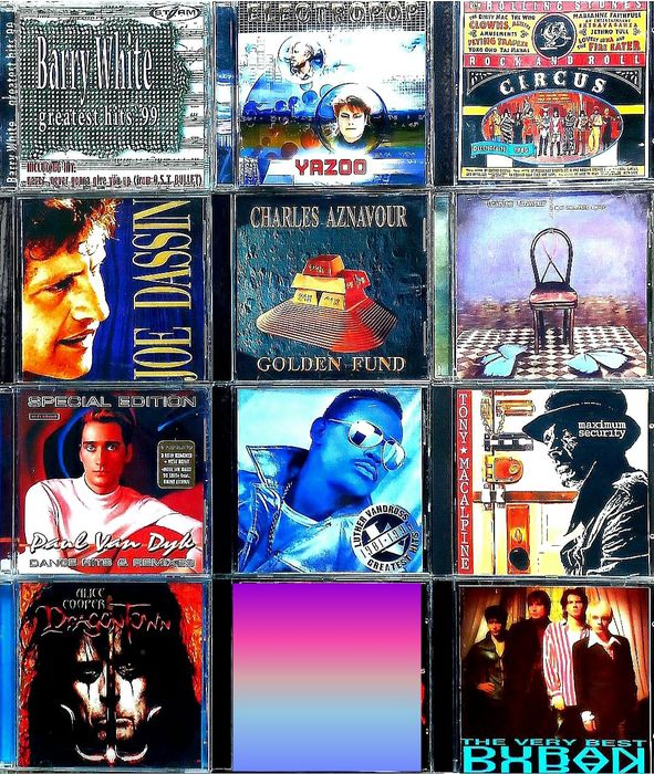 CD музыка Alice Cooper, Joe Dassin, Ringo Starr, Duran Duran