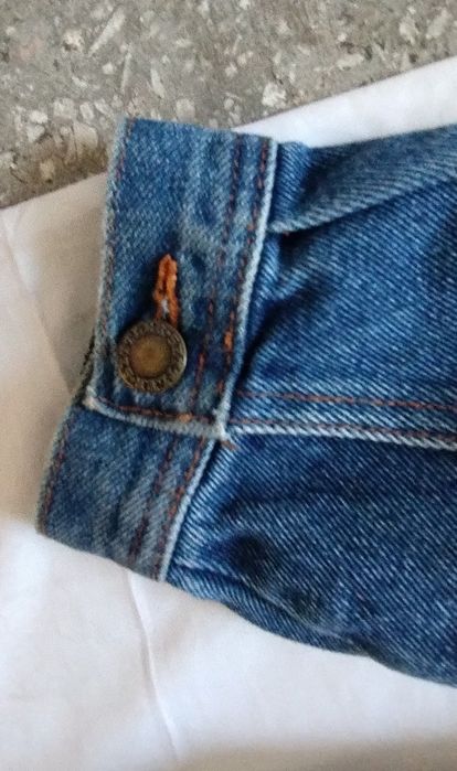 Kurtka Settler  Jeans z naszywkami Lotniczymi