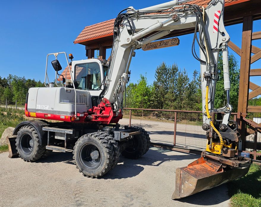 Koparka kołowa Takeuchi TB175W rototilt klima szczypce centr smar Yanmar 05r ORYGINAL