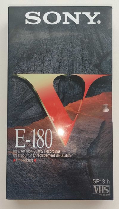 Нові відеокасети Sony E-180 (7 шт.) — 90 грн/шт.