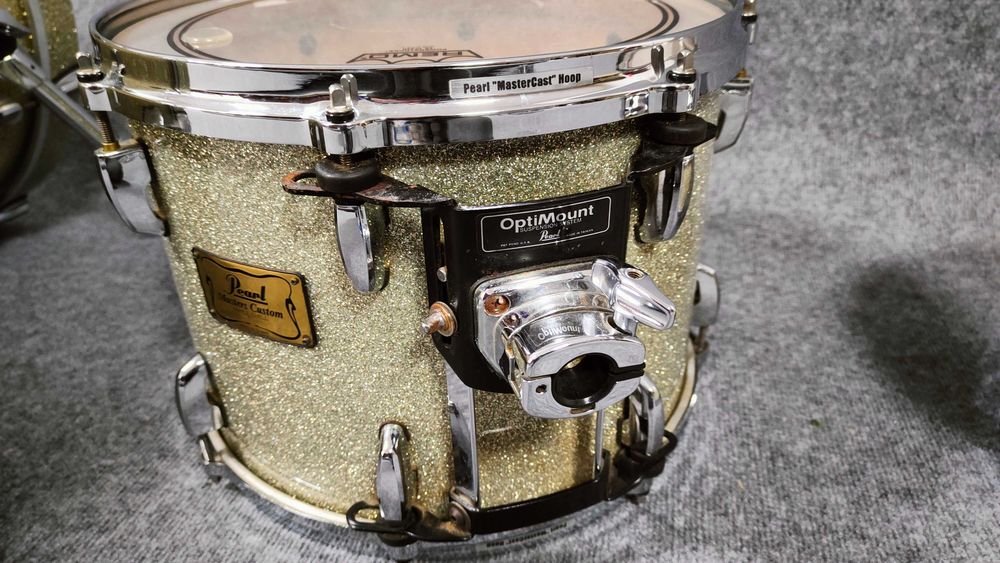 PEARL Masters Custom MMX Maple Silver Sparkle 10,12,14,20"