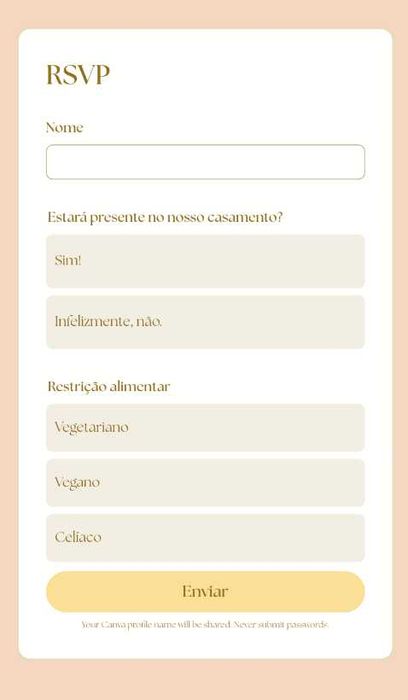 Site de Casamento Personalizado com RSVP Online