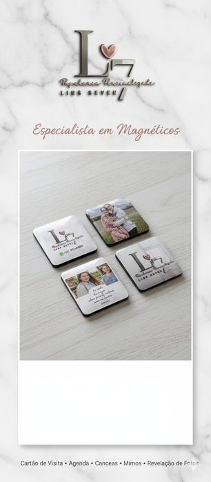 Imãs Magnéticos com Fotos