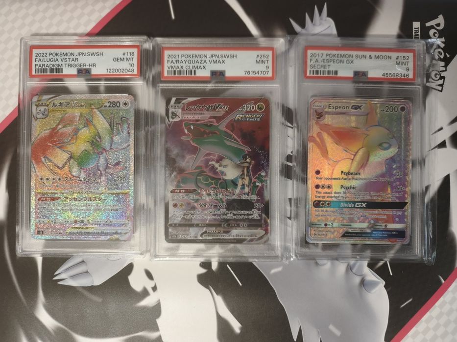 Cartas Pokémon PSA
