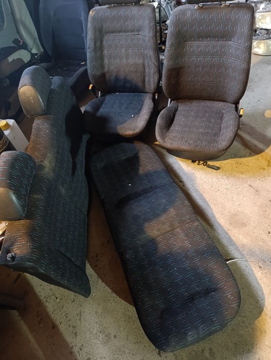 Wnętrze fotele kanapa volkswagen golf 3 grzane fotele