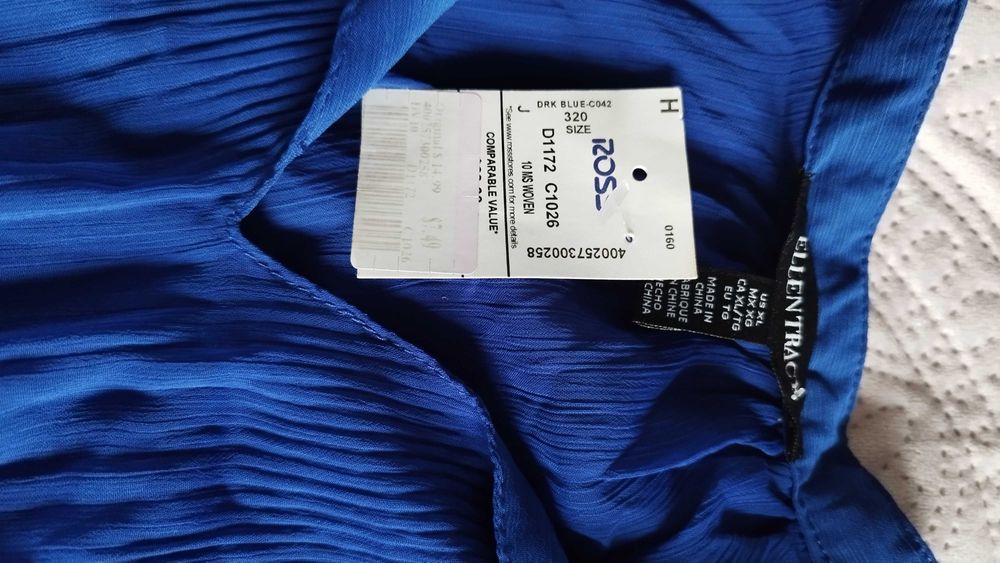 Bluzka bez rękawów rozmiar L jak nowa ST003