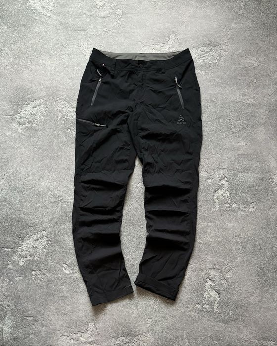 Odlo 36 S wmns жіночі чорні карго трекінгові спортивні штани аутдор