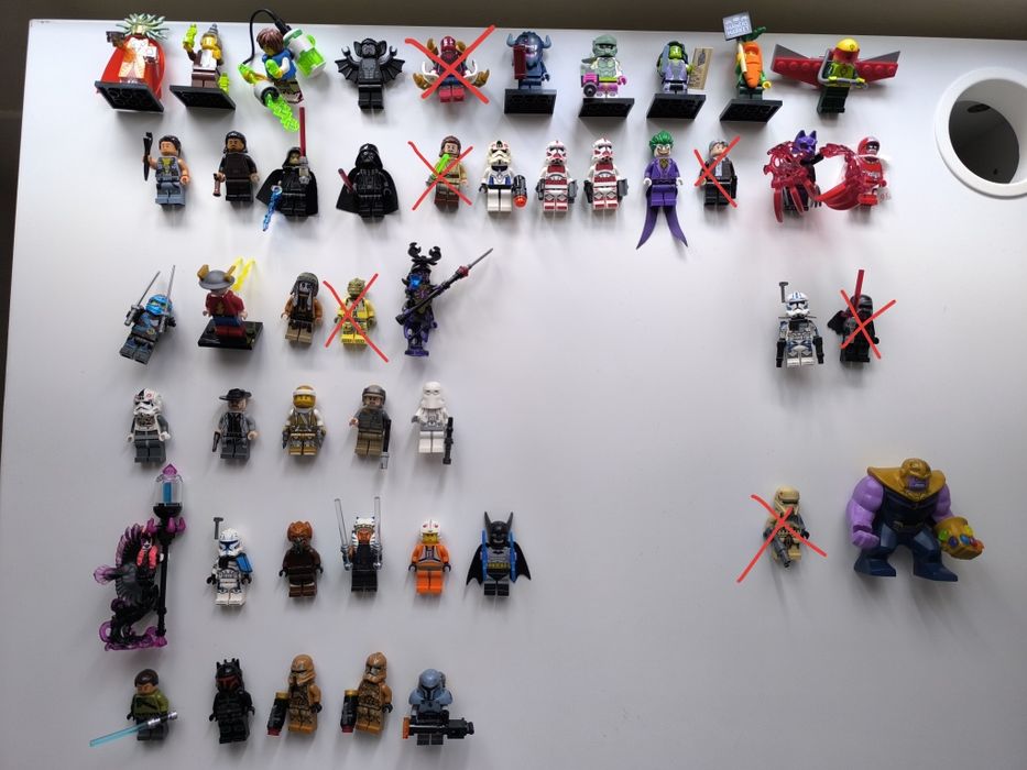 (até -50% PVPR)Lego figuras e conjuntos novos Star Wars etc(10% off)