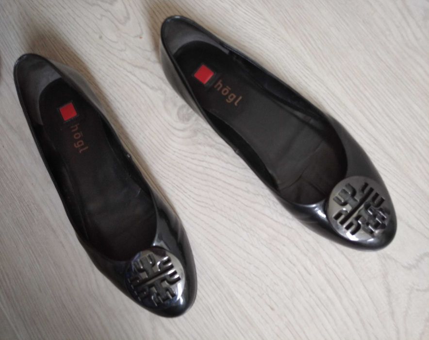 Балетки, Жіночі туфлі Hogl, натуральна шкіра, р.39