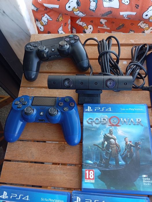 PlayStation 4 edição limitada e jogos