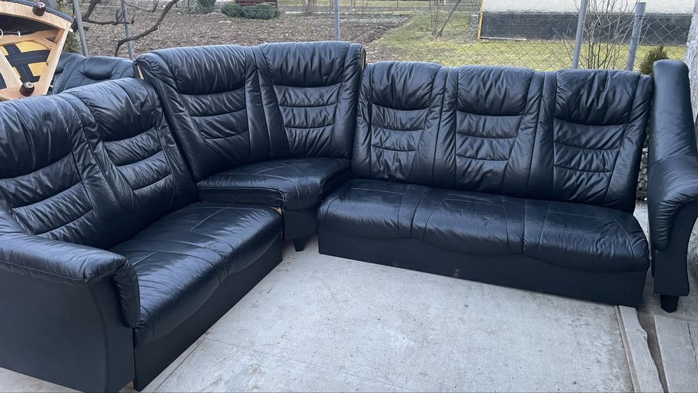 Шкіряний диван з Європи