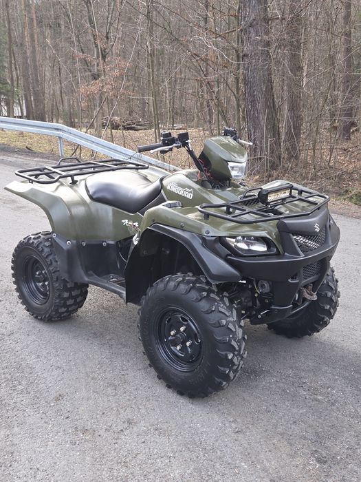 Suzuki kingquad 750 AXI EPS pług