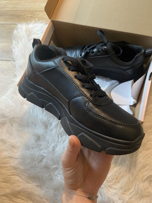 Czarne buty sportowe damskie 37 Graceland