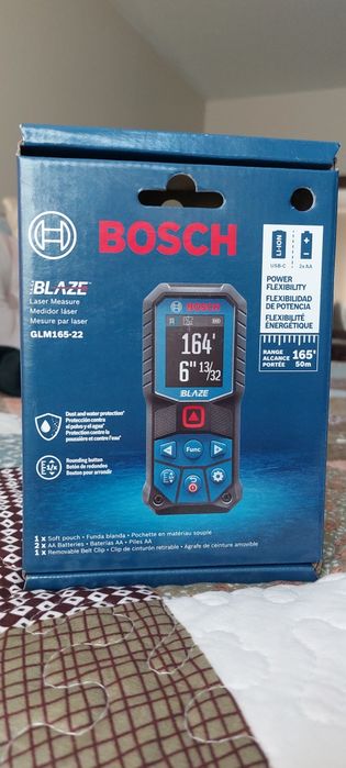 Лазерна рулетка дальномір BOSCH GLM165-22