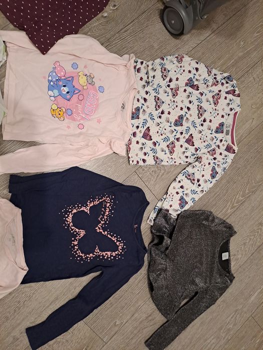 Paka ubranek dla dziewczynki rozmiar 116-122