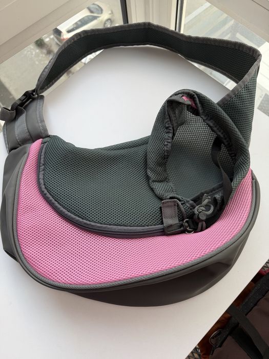 Сумка переноска для собак. Сумка через плече для маленьких собак