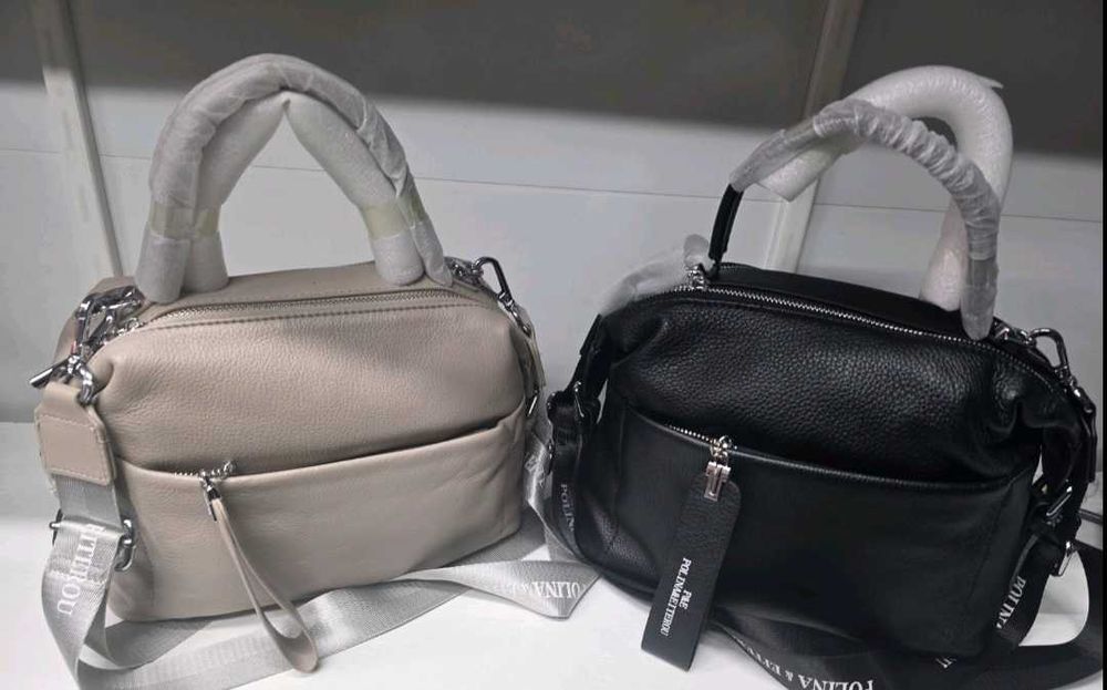 Женские кожаные сумки Polina & Eiterou