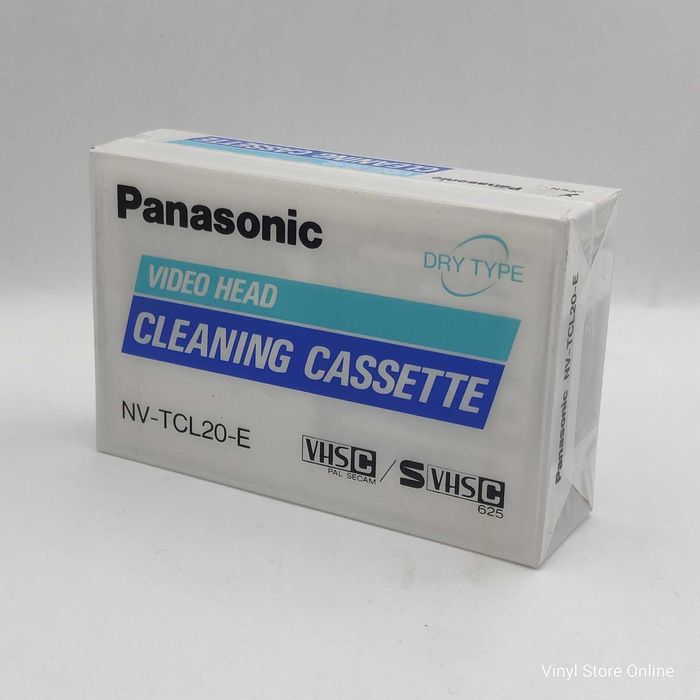 Cassette da Panasonic para Limpeza de Cabeças de leitura VHS / SVHS