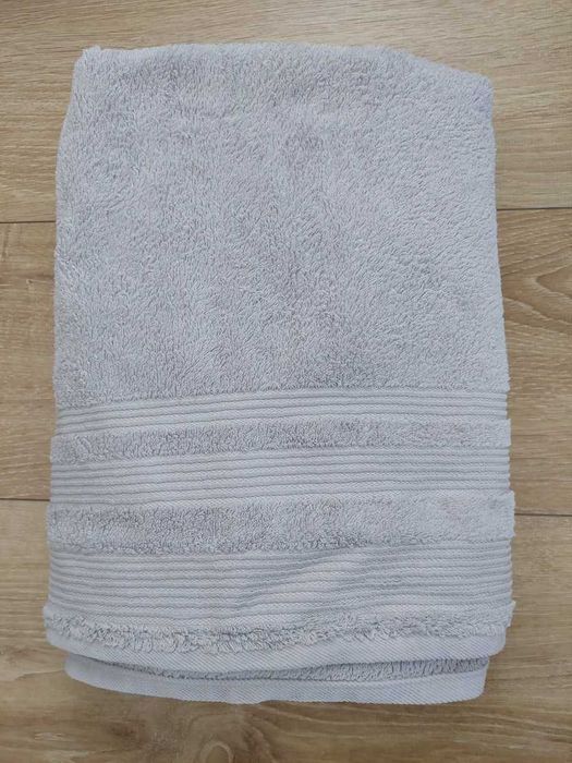 Ręczniki frotté 150x100 kolor szary LIVARNO