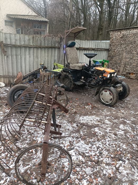 Саморобний міні трактор