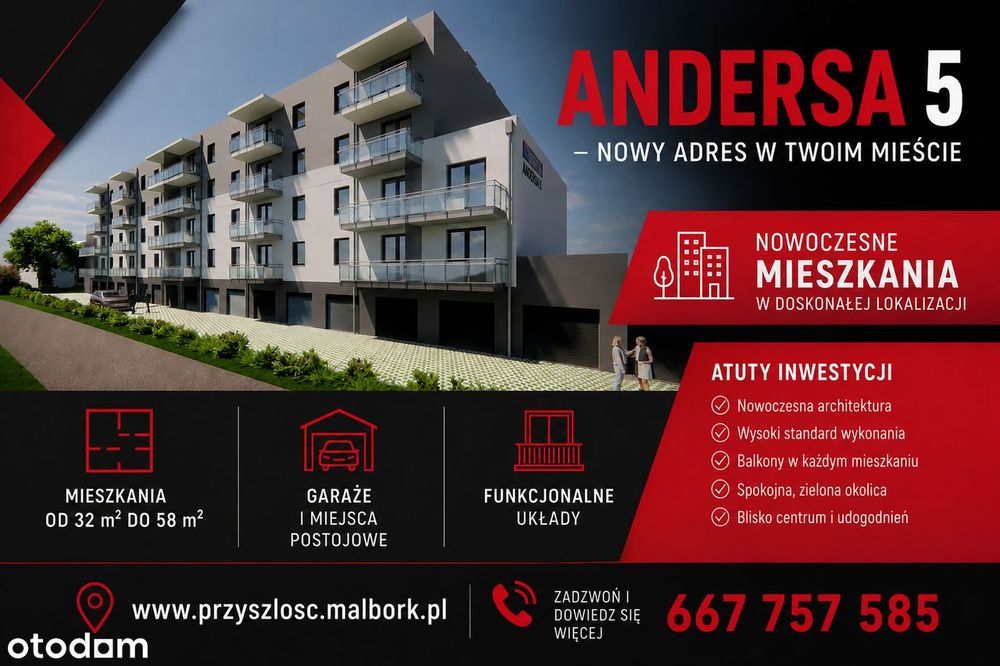 Andersa 5 - Nowy Adres W Twoim Mieście!