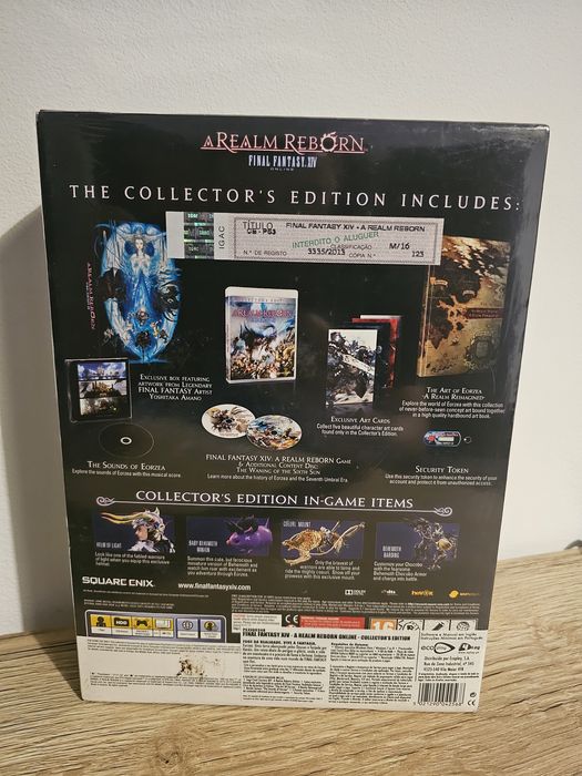 Jogo Playstation 3 (PS3) Final Fantasy XIV A Realm Reborn Novo