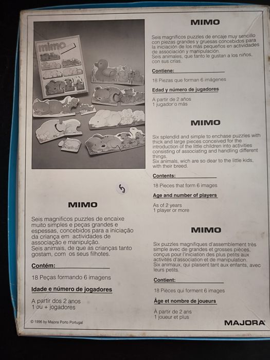 Jogo mimo antigo da majora