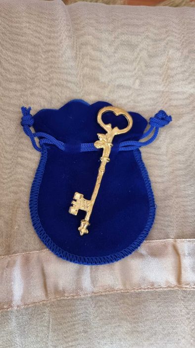 AMULETO DA PROSPERIDADE com bolsa de veludo
