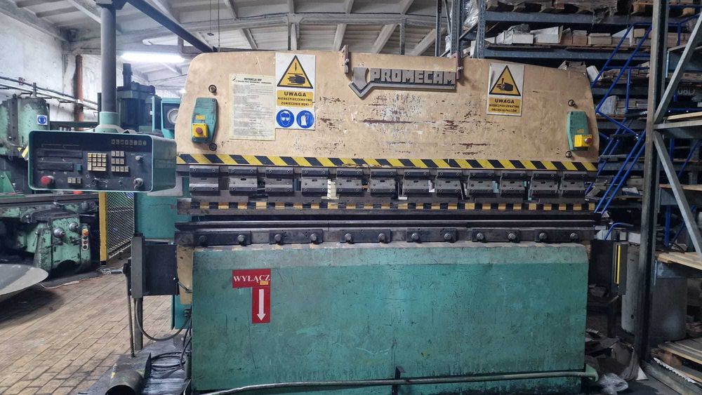 Prasa krawędziowa PROMECAM RG 80-25 80T / 2500 mm + narzędzia