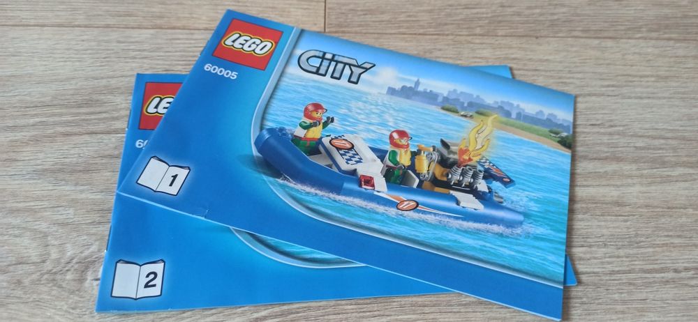 Klocki Lego City 60005 Łódź strażacka