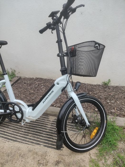 Rower Elektryczny Kross flex hybrid 1.0 przebieg 190km doposażony