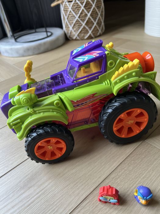 Super Zings Pojazd złoczyńców Monster Roller i  3 figurki