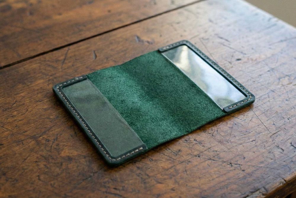 Обложка для військового квитка, обкладинка з натуральної шкіри