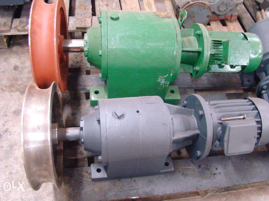 wyciąg obornika przekładnia zgarniacz koło linowe wyciągu szufla