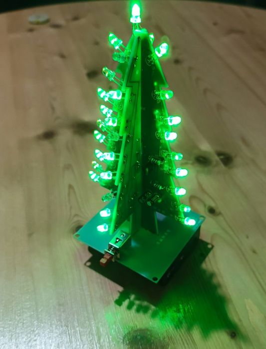 LED ялинка, Светодиодная 3D Ёлочка, LED сувенир, Новогодняя LED Ёлка