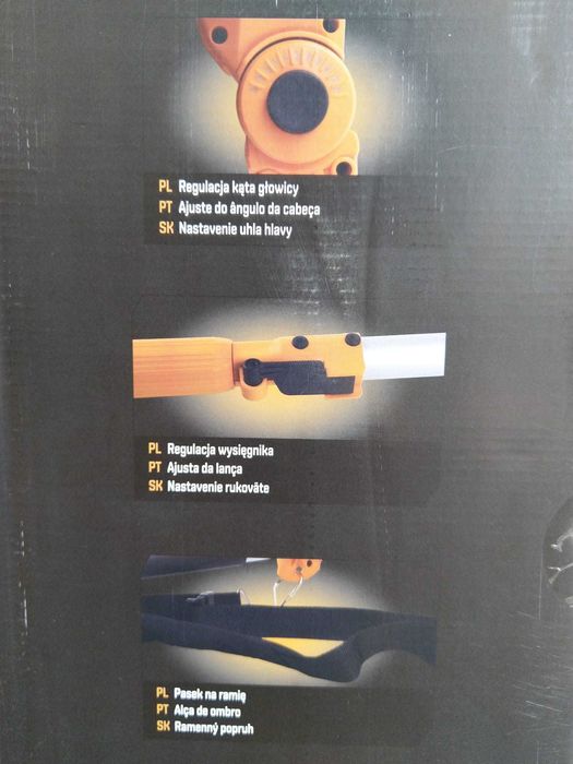 HIT Nożyce do żywopłotu 41cm akumulatorowe 20V z regulacją + pasek