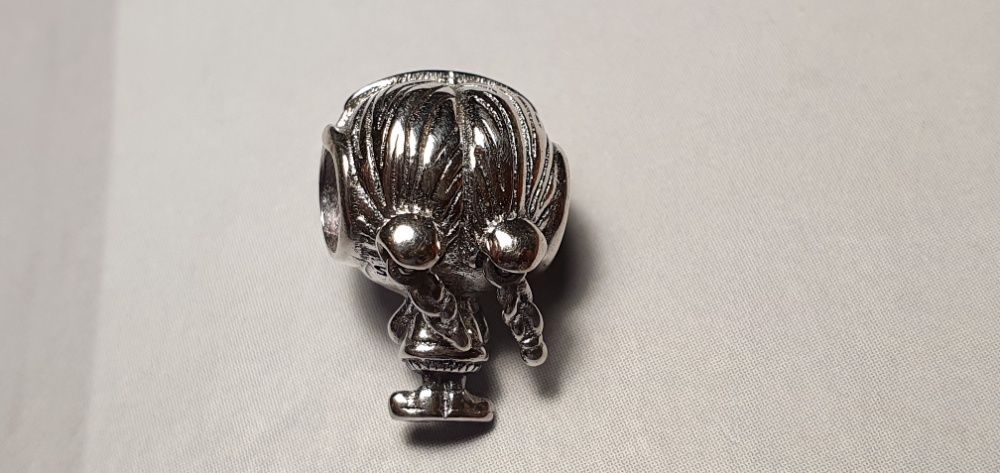 Jóia Prata Esterlina (Prata de Lei) S925 Conta Rapariga Adolescente