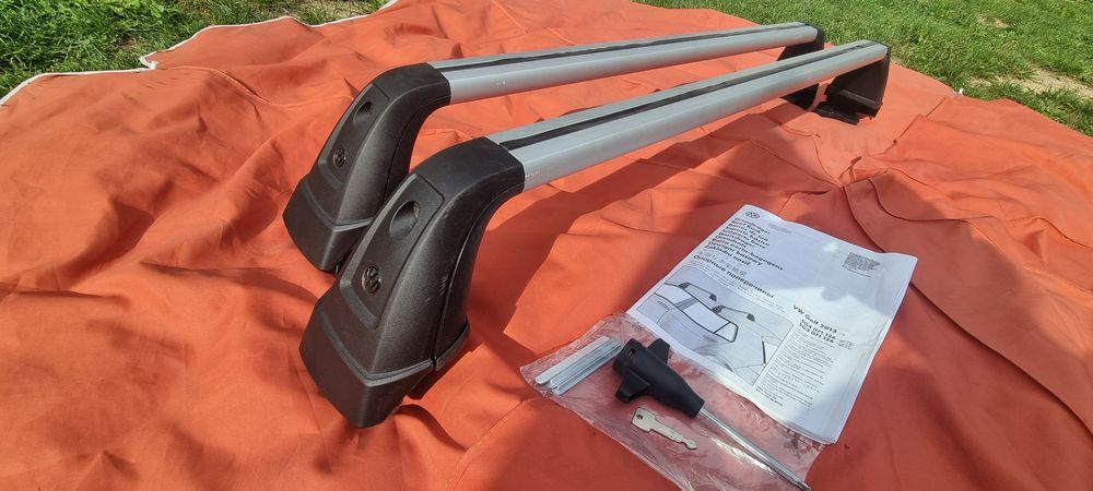 Bagaznik dachowy vw golf 7 oryginal alu