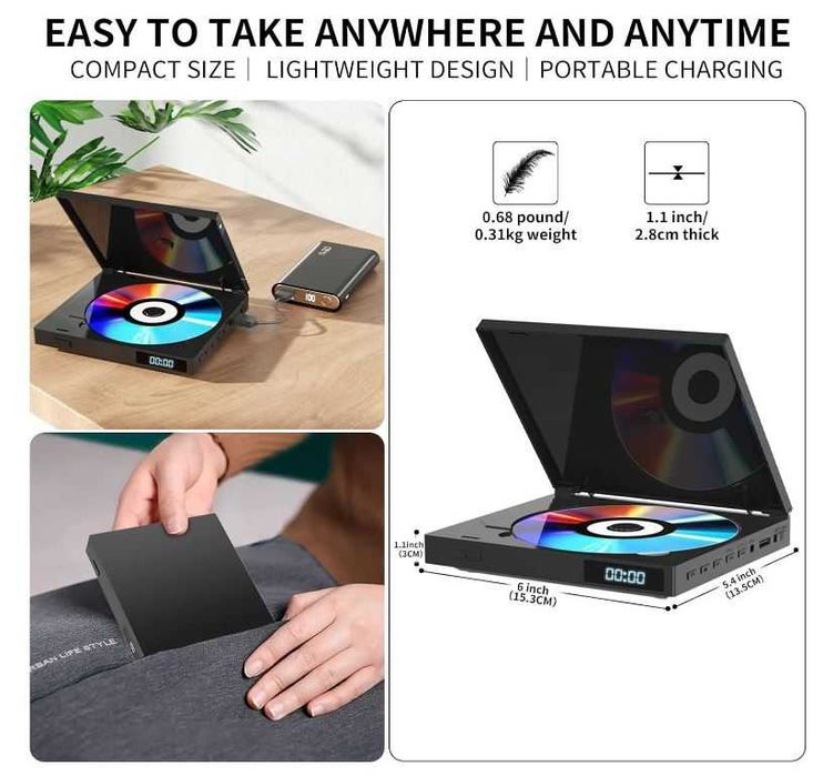 Mini odtwarzacz DVD z pilotem Brynica • OLX.pl