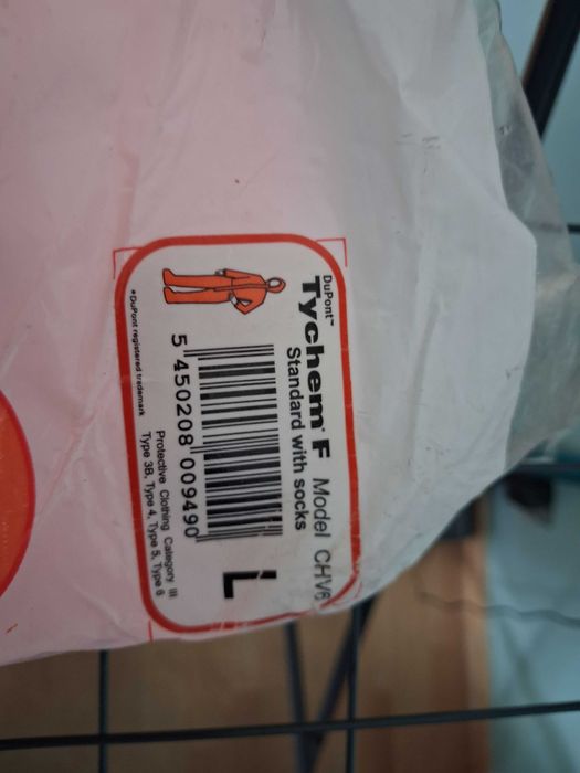 kombinezon ochronny   DUPONT TYCHEM F   L